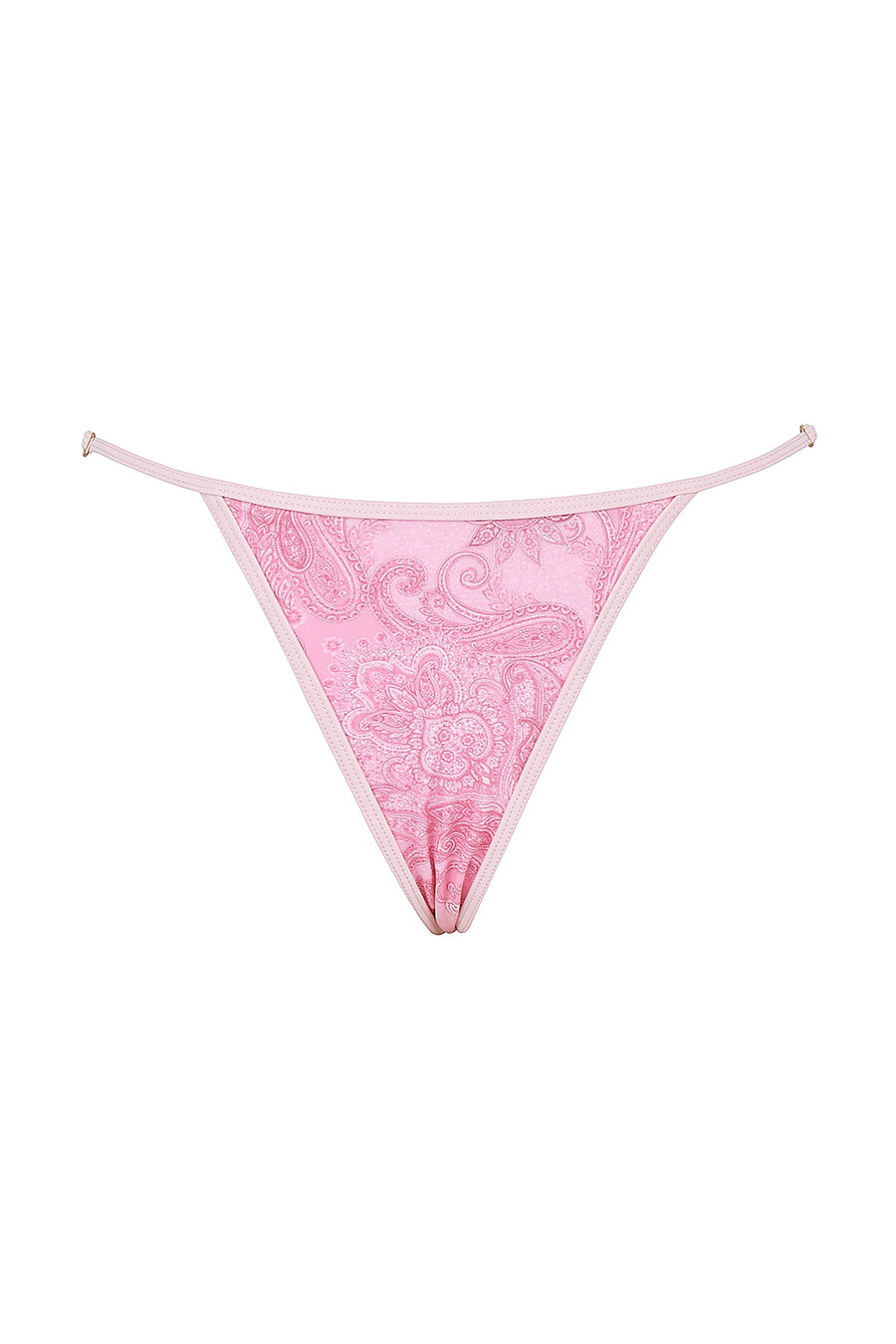 rosa paisley-bikinitrosa med stringtrosa