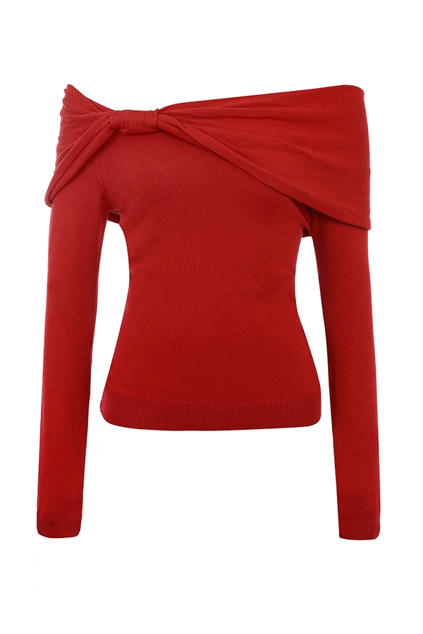 holly red cashmere mix tröja