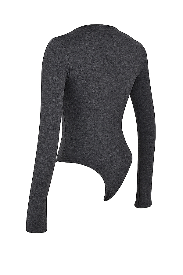 träkolsfärgad loungewear body