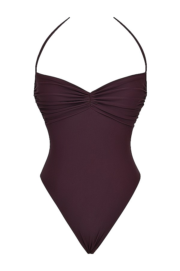 cacao raked swimsuit