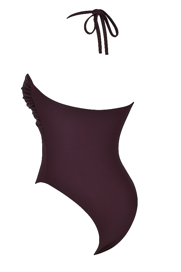 cacao raked swimsuit