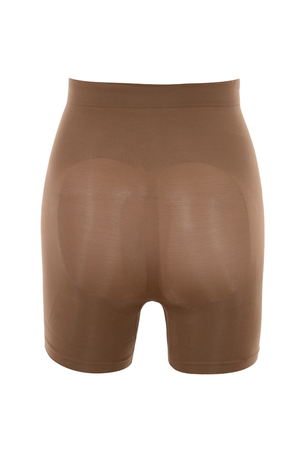 skulpterande shorts mocha