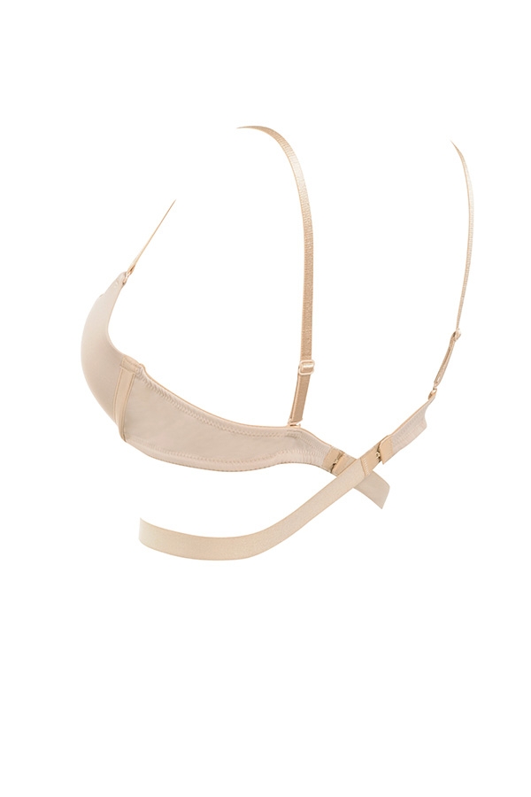 justerbar bh i flera positioner - beige