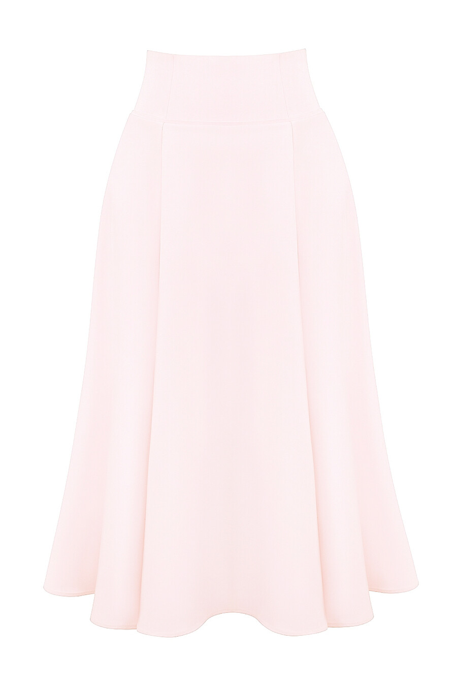 ballerina rosa a-linjeformad midikjol