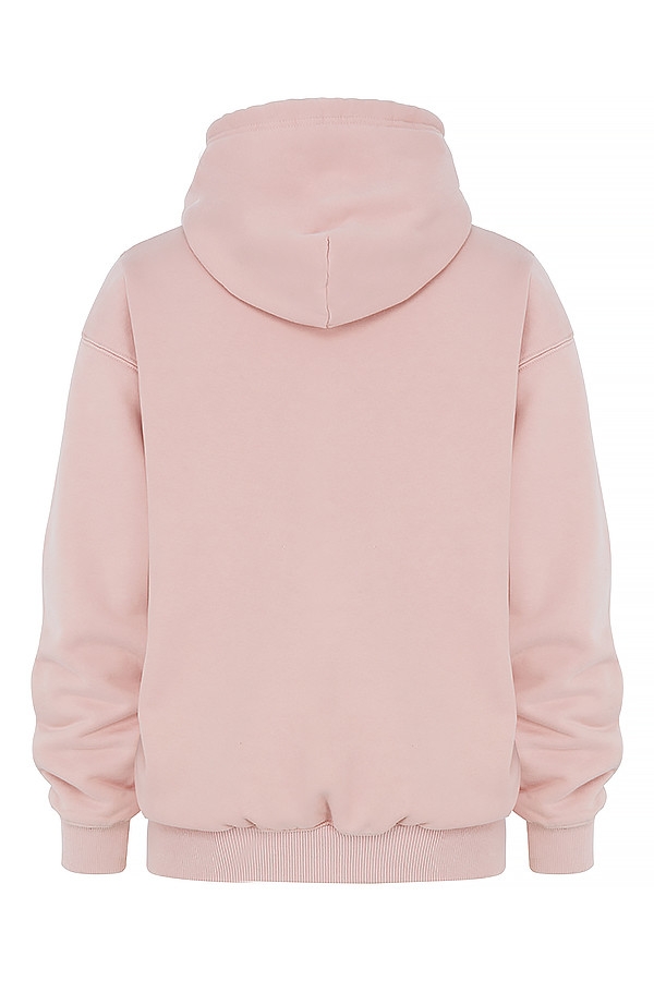 blush oversized hoodie