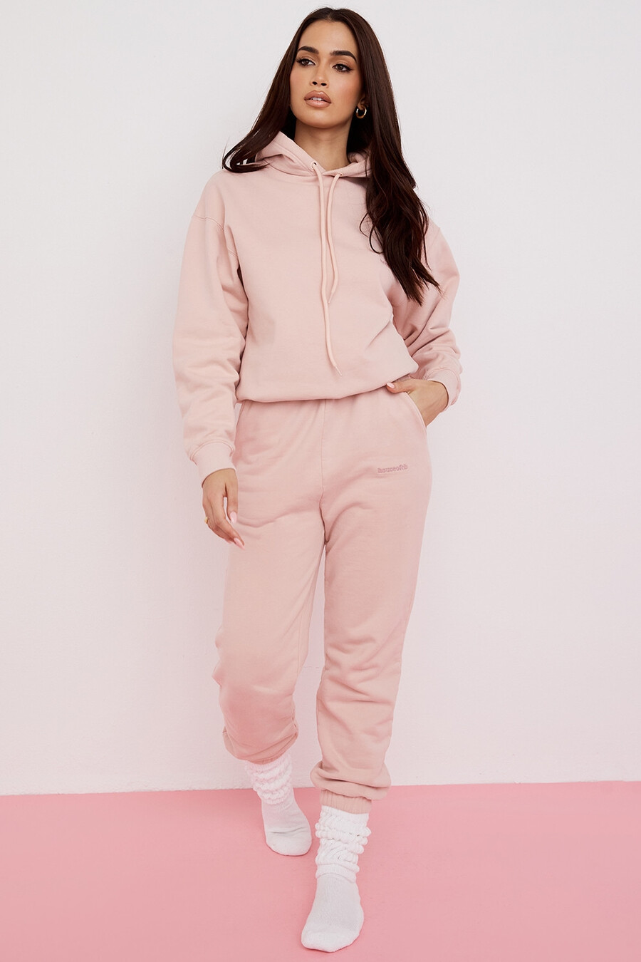 blush oversized hoodie