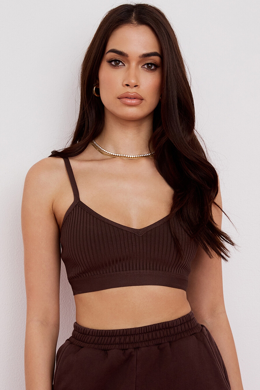 brun bandage-bralette