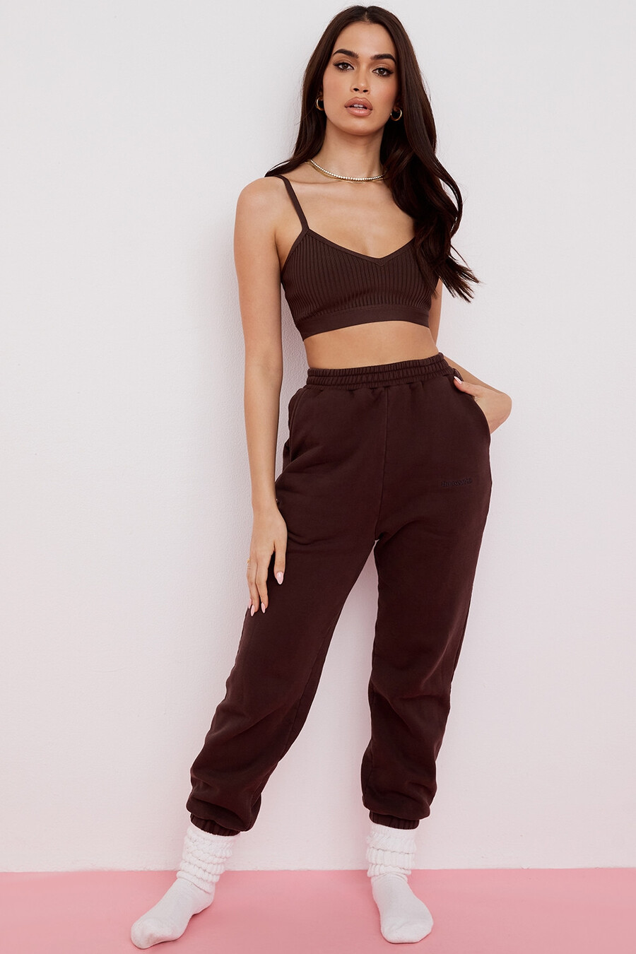 brun bandage-bralette