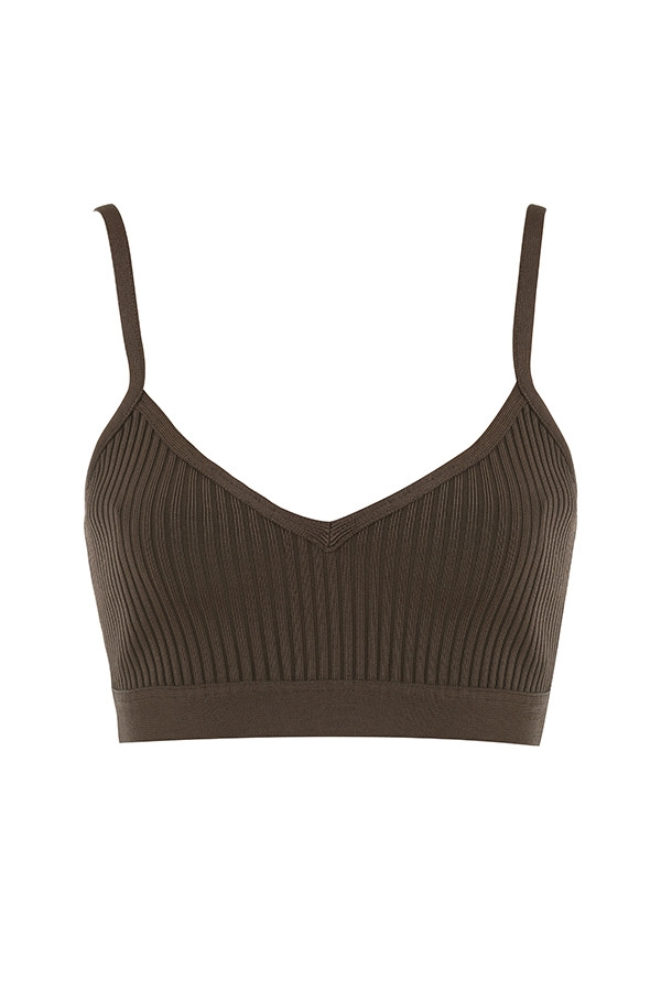 brun bandage-bralette