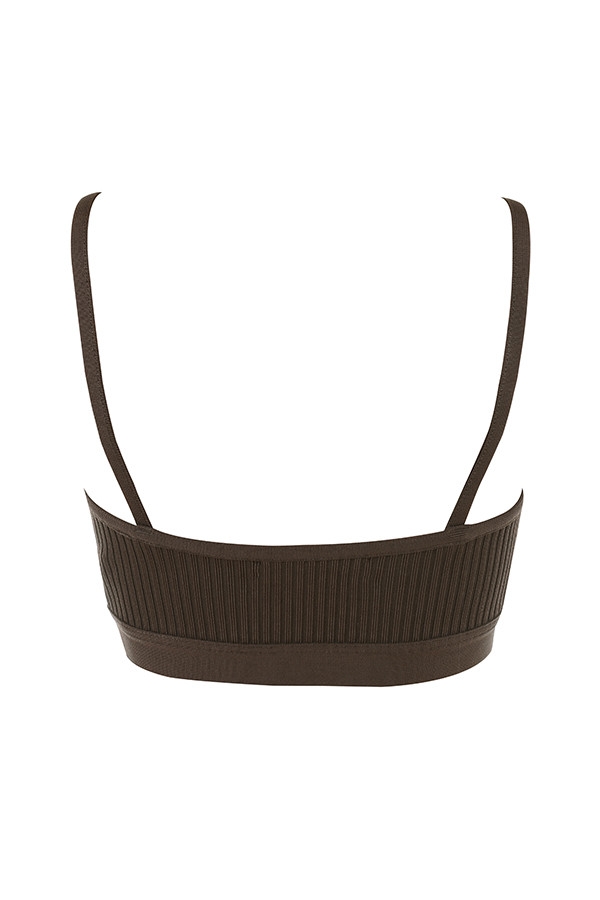 brun bandage-bralette