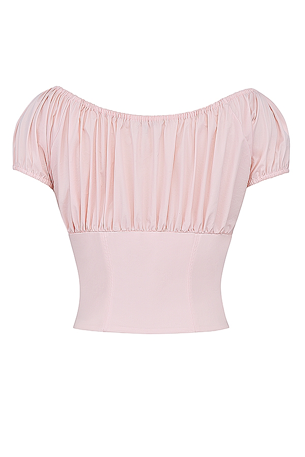 babyrosa rynkad topp