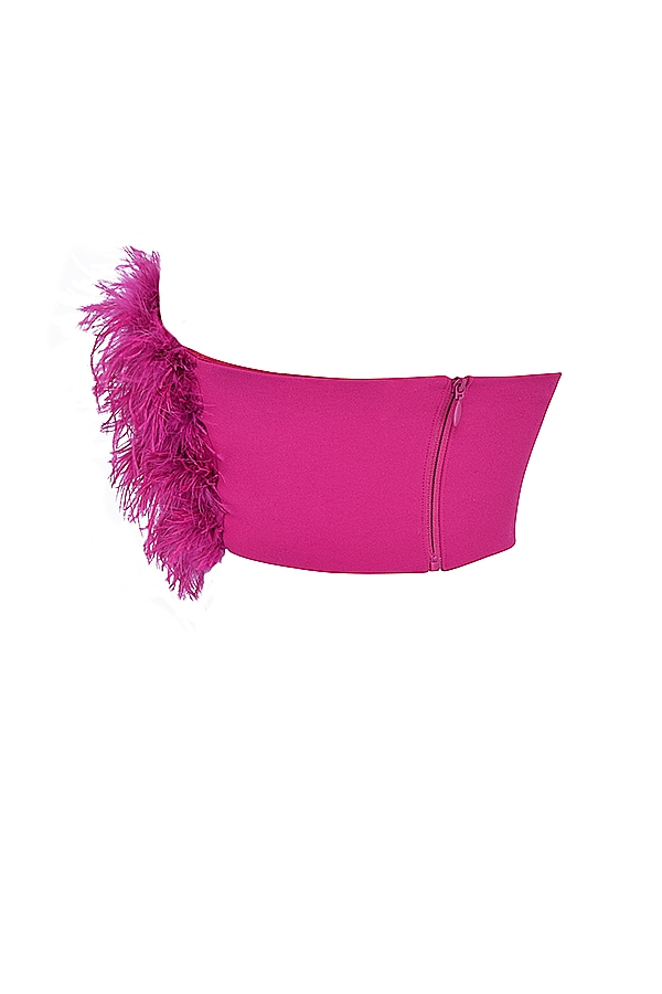 stark rosa kantad bandeau
